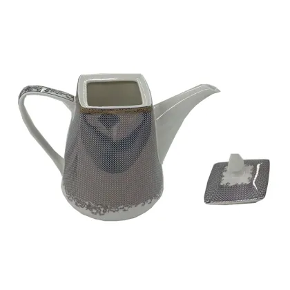 Artisan Ceramic Jar with Spout for Kitchen Use