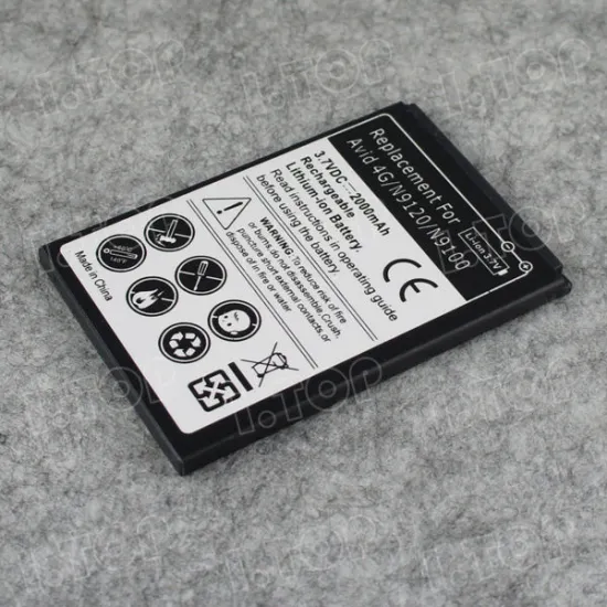 China Factory Mobile Phone Battery For ZTE N9100 N9120 Avid 4G 2000mAh