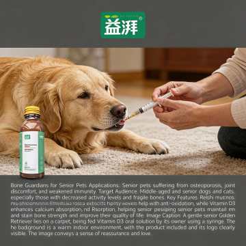 Suplemento para doenças autoimunes para animais de estimação idosos