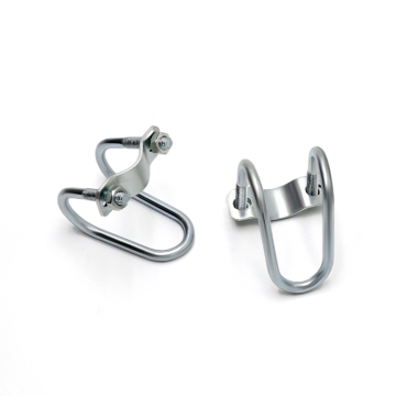 Galvanized U-Shaped Connector Pipe Clip for Greenhouse Cross Pipe Clamp