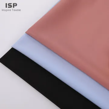 Factory Sale Woven Double Faced Polyester Spandex Fabric