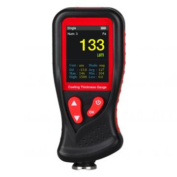 Automotive paint coating thickness gauge for industrial and chemical industries