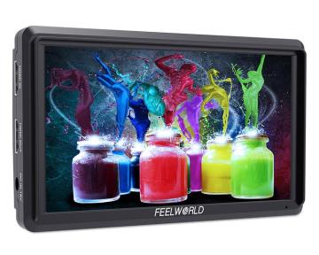 FEELWORLD FW568 V3 - 6 Inch 4K High Brightness 1600nit Touch Screen DSLR Camera Monitor