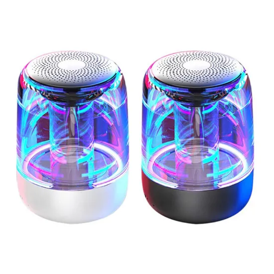 Hot Selling C7 Luminous LED Colorful Subwoofer Outdoor BT Speaker