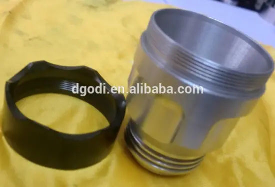 cnc machining aluminum microscope and endoscope camera adapters