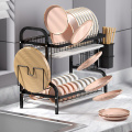 2 Tier Dish Drying Rack with Drainboard