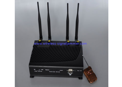 Tg-4ca Desktop Remote Control Cell Phone Wifi Gps Jammer Wireless Signal Jammer For Hospitals