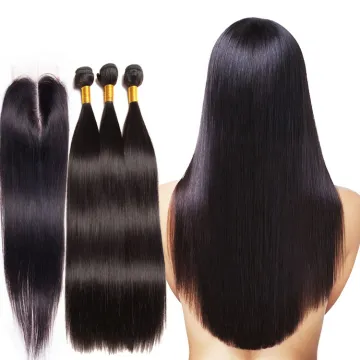 Double Drawn 10A Grade Natural Brazilian Virgin Cuticle Aligned Hair