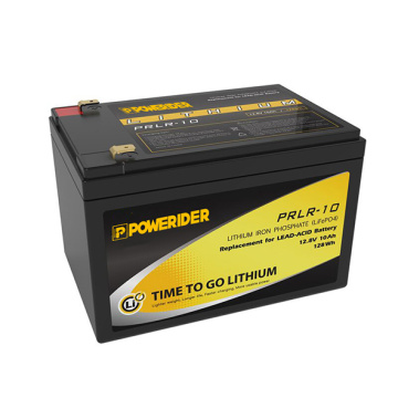 12.8V 10AH Lithium Iron Phosphate Batteries pour les voitures