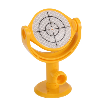 RT103 Tilting Reflector with 5/8'' Adapter and Cross Hair Reflective Target