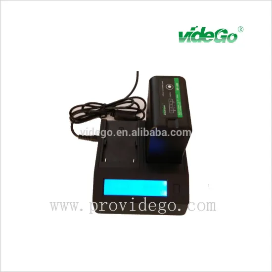 dual lcd battery charger