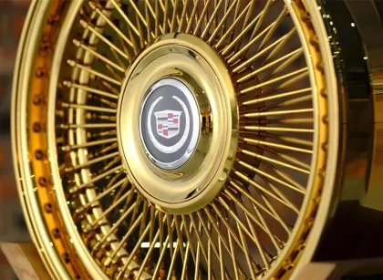 Golden Wire Wheels 100 Spoke