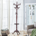 Elegant Retro Style Wooden Hanger for Bedroom Use