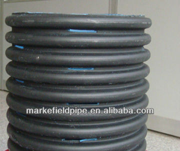 Hdpe 100mm corrugated pipe