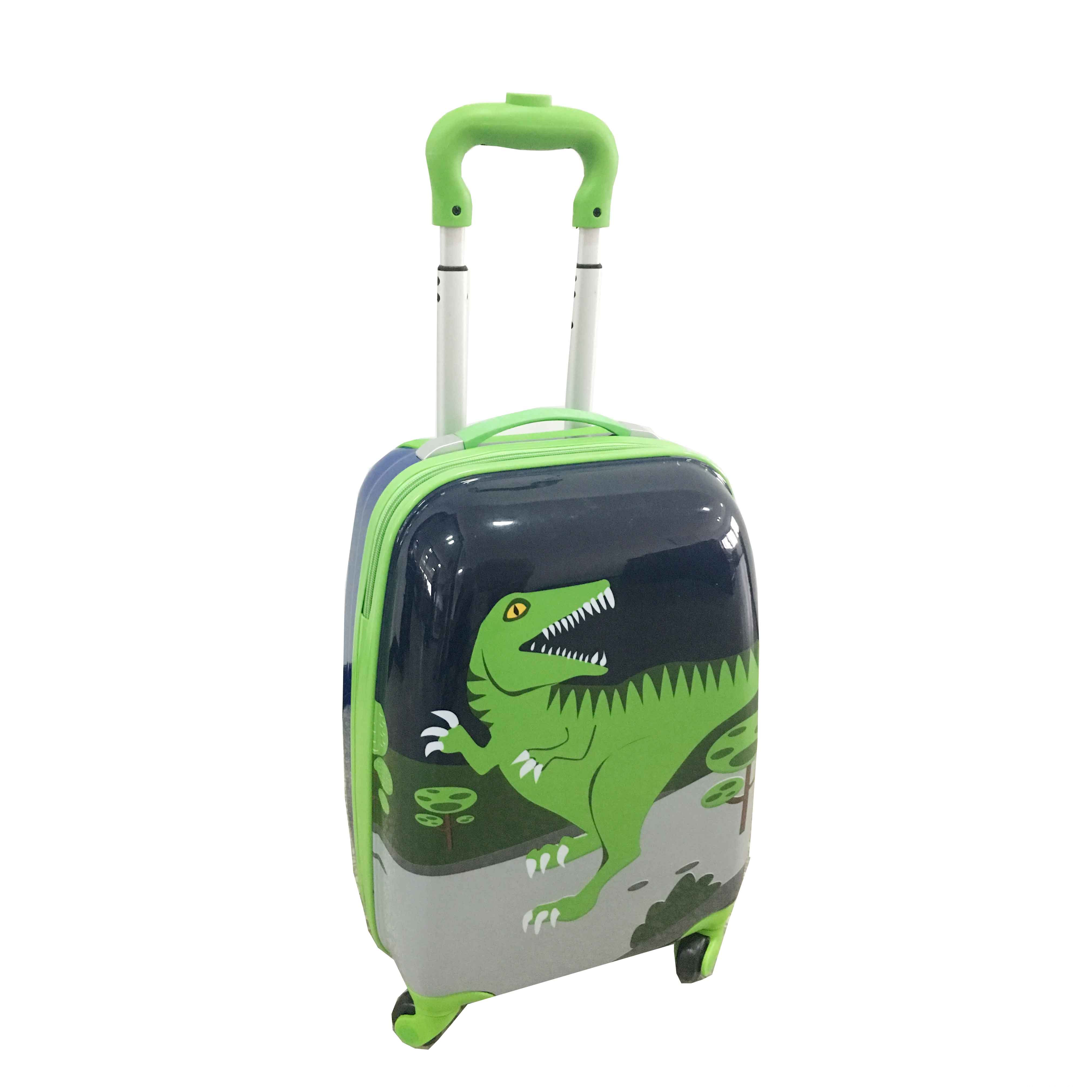 Cartoon children suitcase