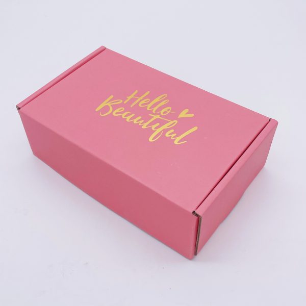 Eco-Friendly Pink Mailer Box for Luxury Gift Packaging