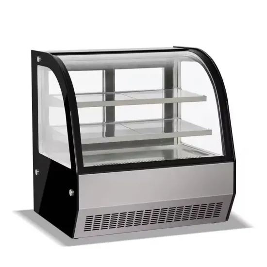 1.2m 2 Layer Curved Glass Warming Showcase Food Display Warmer Hot Food Heating Display Showcase Display