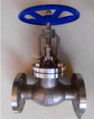 API globe valve with 2205 materil,300LB,RF