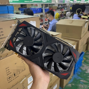 การ์ดกราฟิก AMD ใหม่: RX550, RX560, RX580 ด้วยเทคโนโลยี GDDR5 สำหรับการเล่นเกมและการประมวลผลวิดีโอ