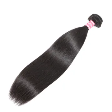 Mink Brazilian Human Hair Straight Weave Wholesale Cuticle Aligned Virgin Straight Human Hair 16 Inch Weave Bundle Extensions