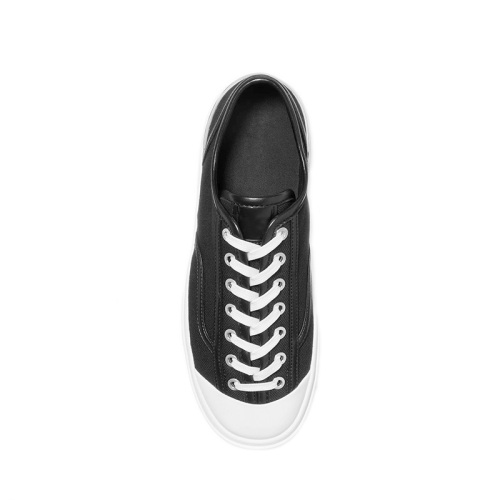 Women's Black Low Top Canvas Sneakers