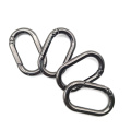 Oval Alloy Spring Snap Hook Carabiners