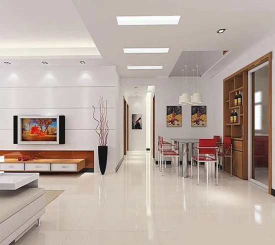 Dimmable Warm White 2835 Smd Led Panel Light Fixtures 2800k 3000k , 1200 X 300 Led Panel