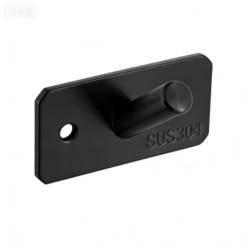 Heavy duty modern bathroom wall hooks