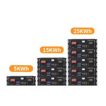 Home Energy Storage Rack: 48V-51.2V Lifepo4 Batteries 5kWh-50kWh 200ah-300ah with BMS