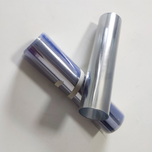 Transparent high barrier PVC PVDC Rigid Film roll