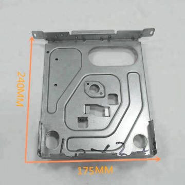 Aluminiumplatte mit Stanzbiegung Laserschneiden