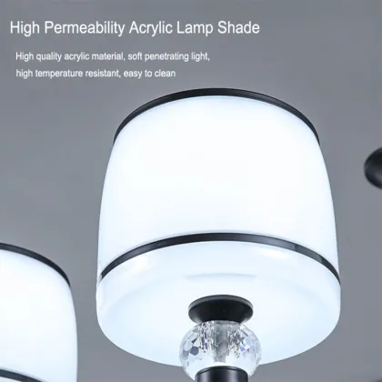 Modern Simple Nordic Pendant Lamps for Living Room and Bedroom