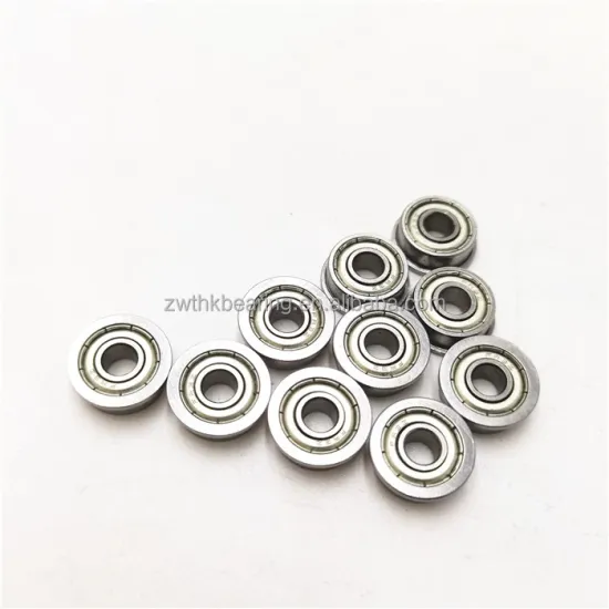 Miniature Flanged Ball Bearing F689 Deep Groove Ball Bearing F689ZZ
