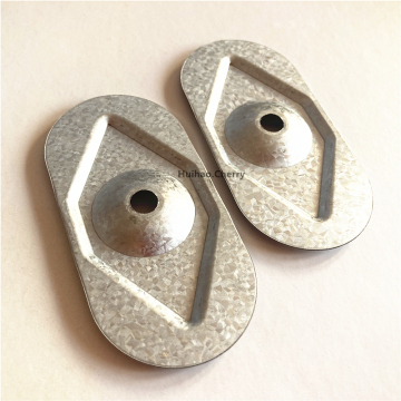 Galvalume Steel Insulation with Membrane Stress Plates for PVC and TPO Attachments to Roof Decks
