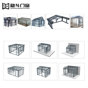 Custom Size Aluminum Conservatories