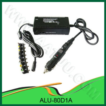DC 80W Universal Laptop Charger for Car,Airplane use