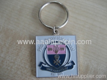 Painting Embossed Enamel Keychains 
