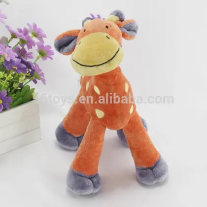 Customize cartoon animal toy spotted deer, stuffed sika deer plush toy