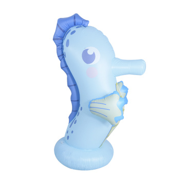 Cute seahorse shaped Sprinkler Inflatable Sprinkler toys