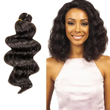 9 inch Synthetic Hair Extension Ocean Wave Hair Weave High Temperature Fiber Crochet Braiding Hair For African Women