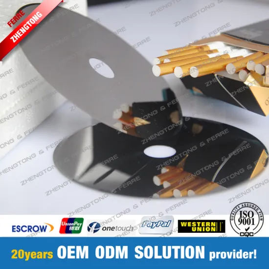 Mirror Finish Circular Knife for Filter/Cigarette Cutting