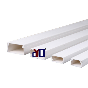 PVC White Electric Wire Cable Trunking Tray