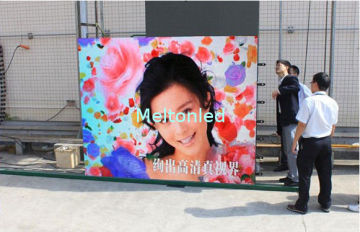 Ip45 220v / 50hz P7.62 1r1g1b 3528 Indoor Led Stage Backdrop For Public Area