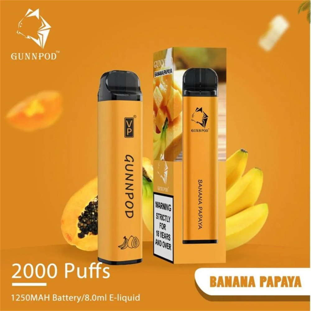 Gunnpod 2,000 Puff Desappable Vape Shop Australia