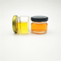 Mini Glass Honig Marmelade 25ml mit Deckel