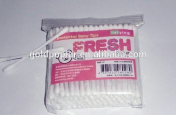 wooden stick cotton swabs