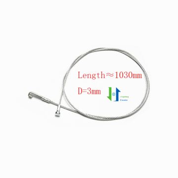 Elevator Landing Door Wire Rope 1030mm x 3mm
