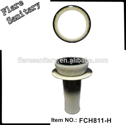 Ceramic bathroom washbasin