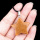 Yellow Jade 30mm Star Pendant Pendant for DIY Making Jewelry