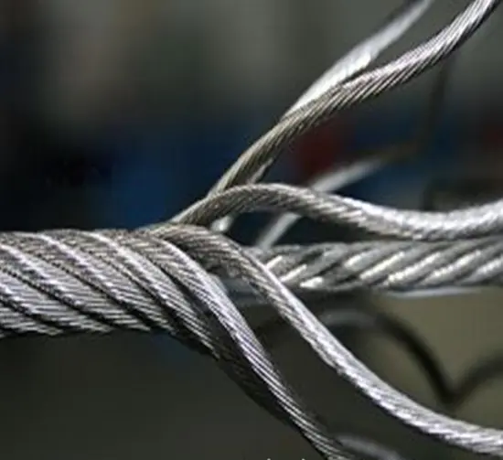 304 stainless steel wire rope 7x7 8.0mm